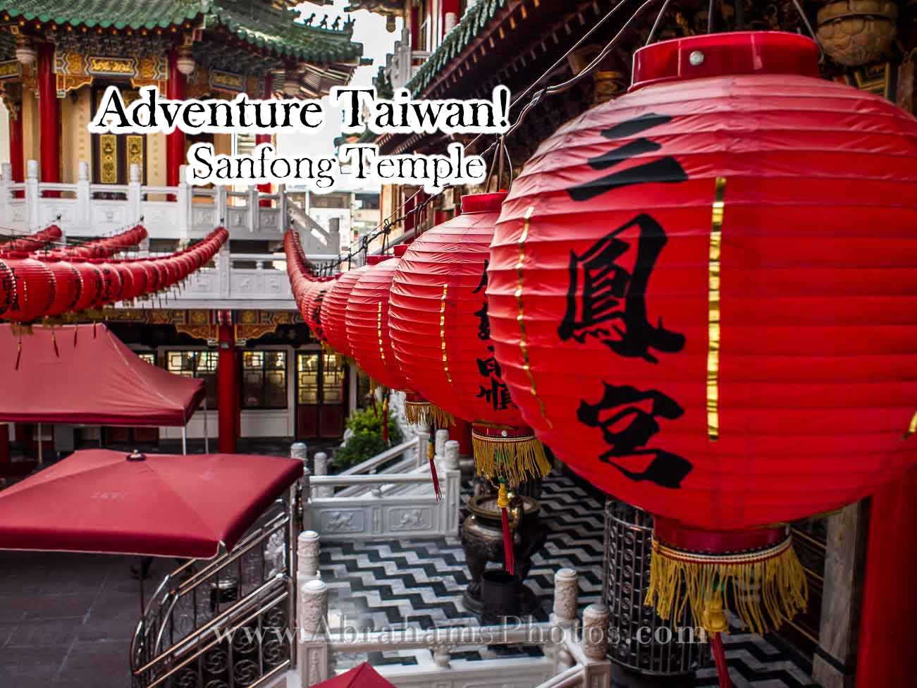 Adventure Taiwan Sanfong Temple