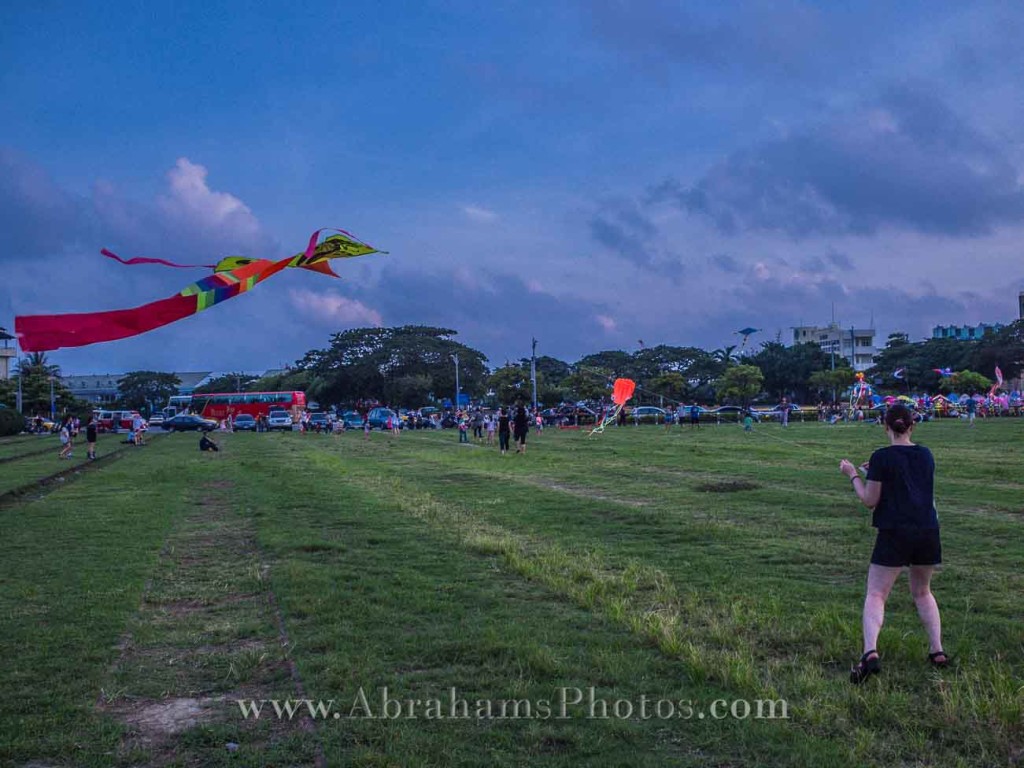 Kite Flying Pier-2 Art Center Kaohsiung City Taiwan